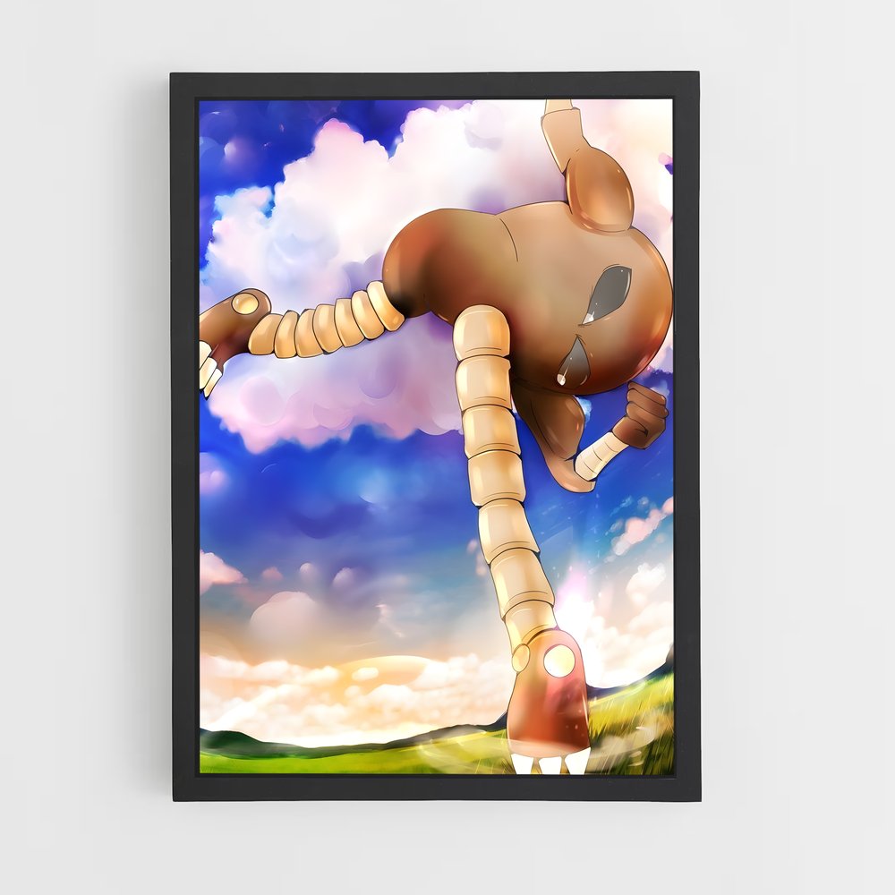 ap-hitmonlee-2 cadre Noir