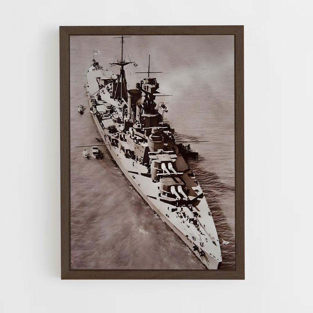 ap-hms dreadnought-1 cadre Bois foncé