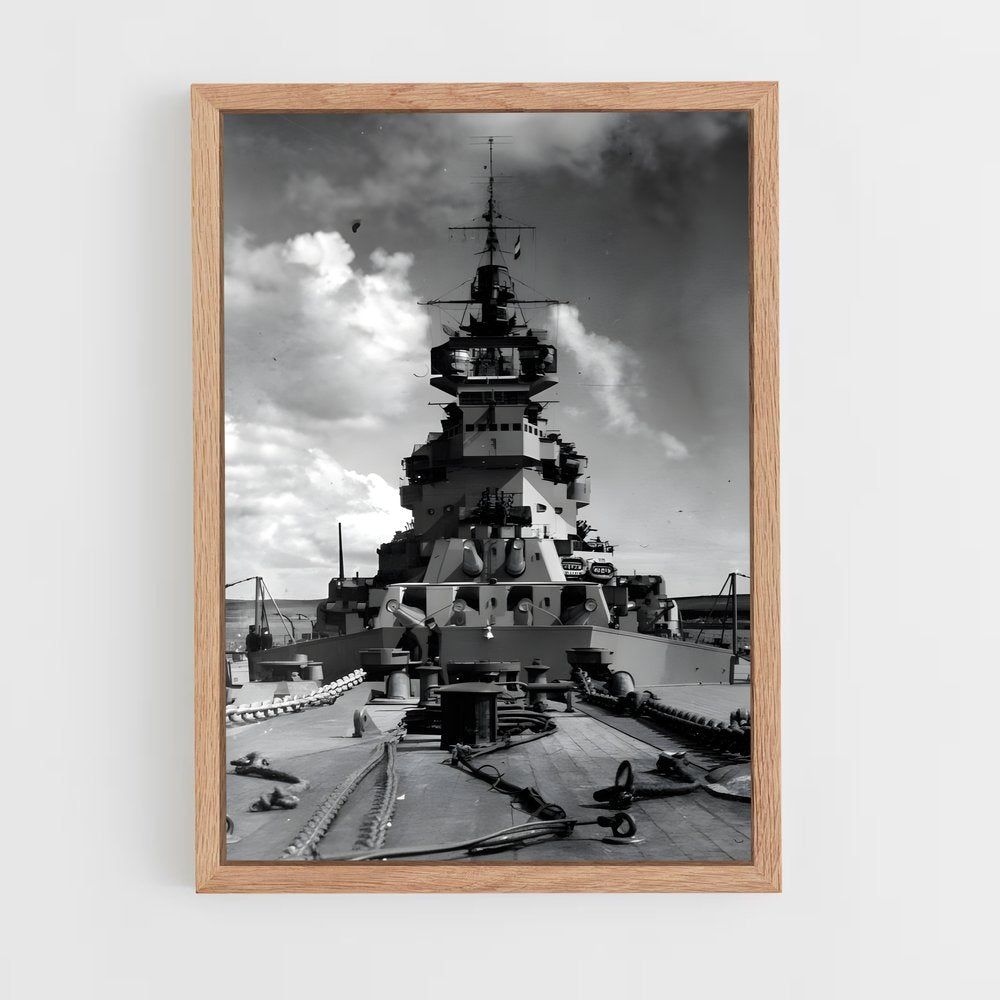 ap-hms king george v-2 cadre Bois clair