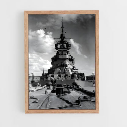 ap-hms king george v-2 cadre Bois clair