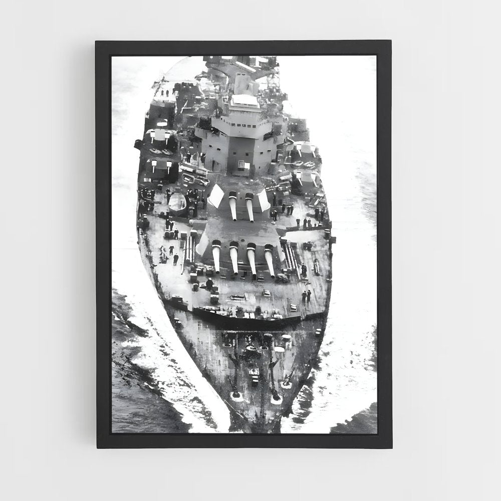 ap-hms king george v-4 cadre Noir