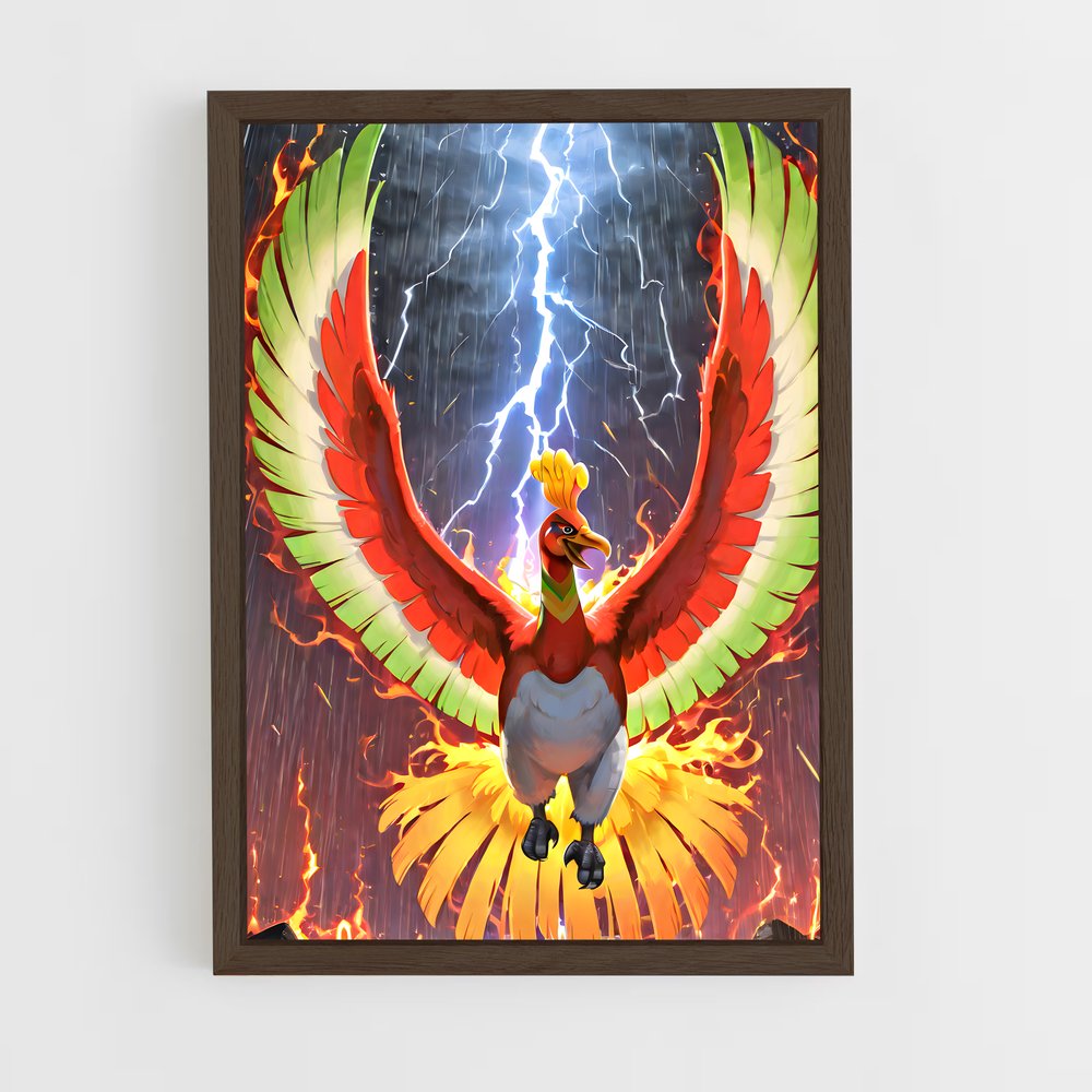 ap-ho oh-3 cadre Bois foncé