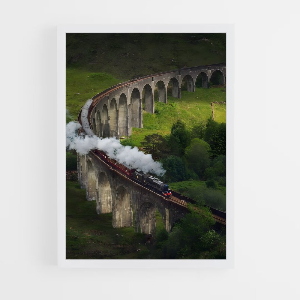 ap-hogwarts express-1 cadre Blanc