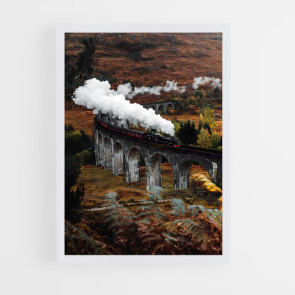 ap-hogwarts express-2 cadre Blanc