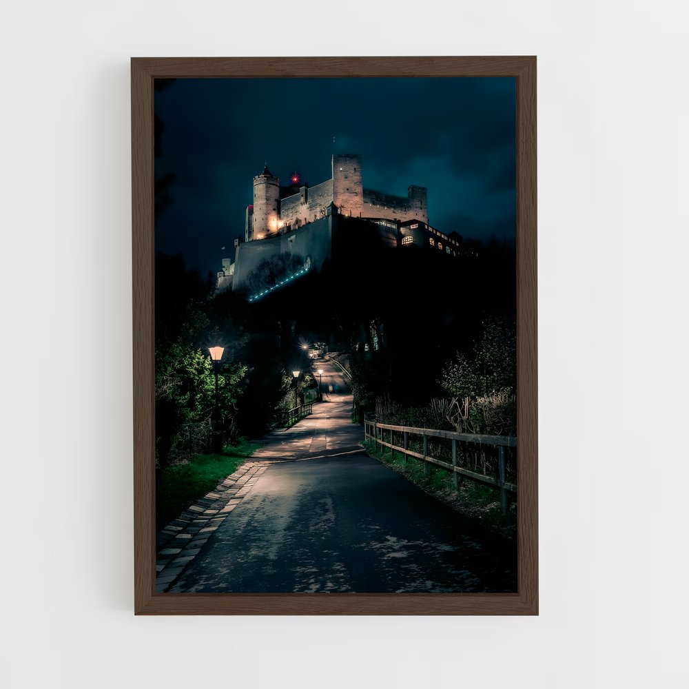 ap-hohensalzburg fortress-2 cadre Bois foncé
