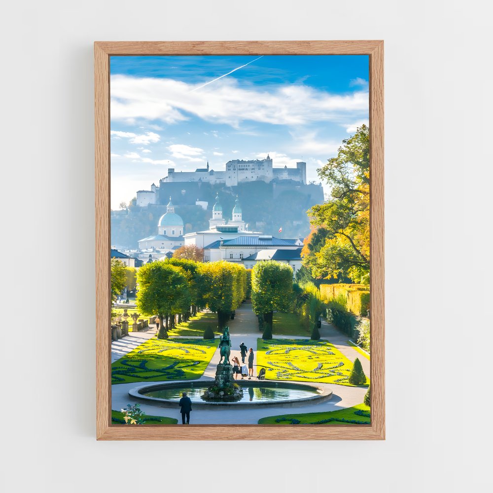ap-hohensalzburg fortress-4 cadre Bois clair