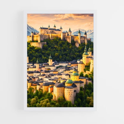 ap-hohensalzburg fortress-5 cadre Blanc