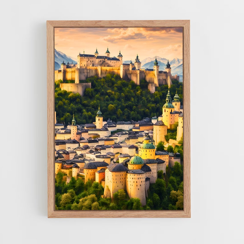 ap-hohensalzburg fortress-5 cadre Bois clair