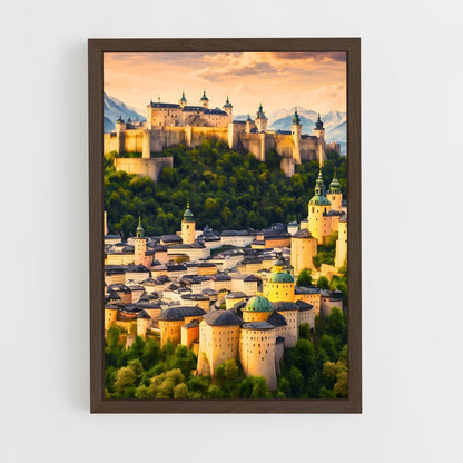 ap-hohensalzburg fortress-5 cadre Bois foncé