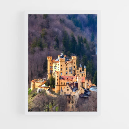 ap-hohenzollern castle-2 cadre Blanc
