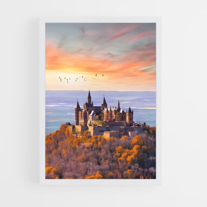 ap-hohenzollern castle-5 cadre Blanc