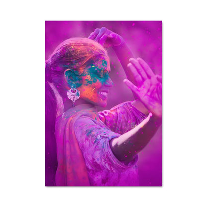 Poster Explosion de Couleurs