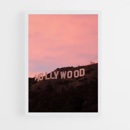 ap-hollywood sign-5 cadre Blanc