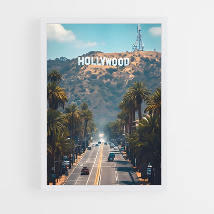 ap-hollywood sign-6 cadre Blanc