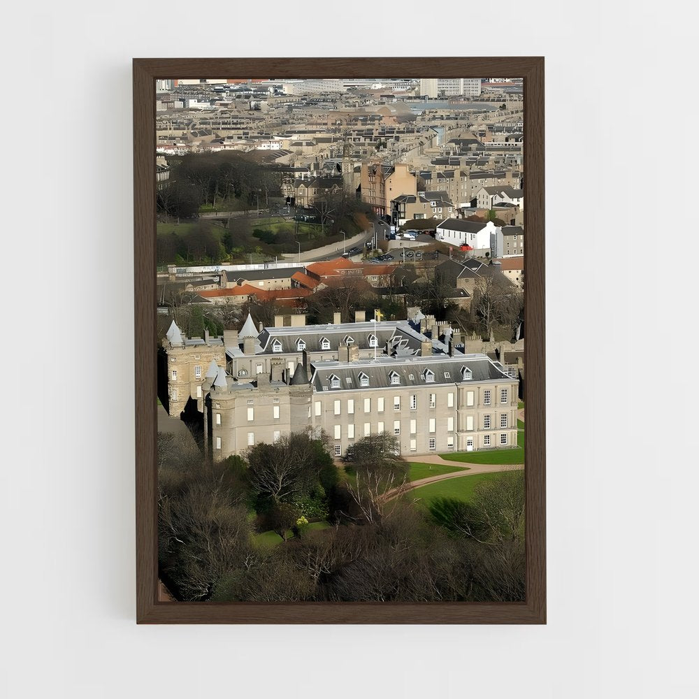 ap-holyrood palace-2 cadre Bois foncé