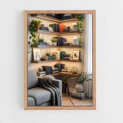 ap-home decor-1 cadre Bois clair