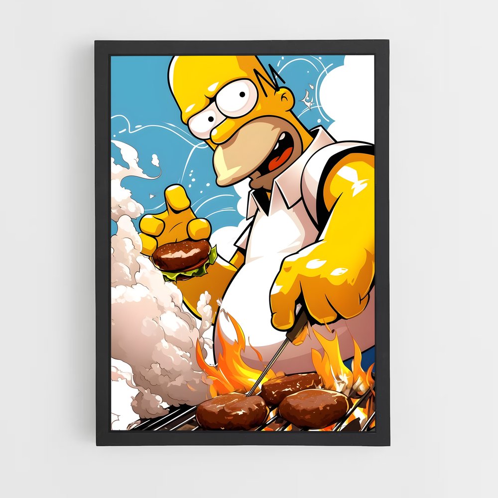 ap-homer simpson-2 cadre Noir