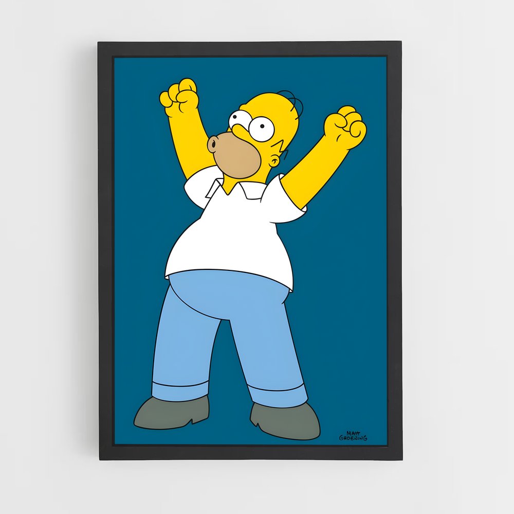 ap-homer simpson-3 cadre Noir