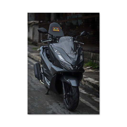 Poster Noir et Chrome