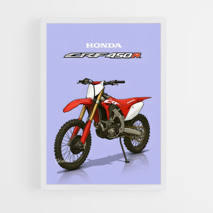 ap-honda crf250r-1 cadre Blanc