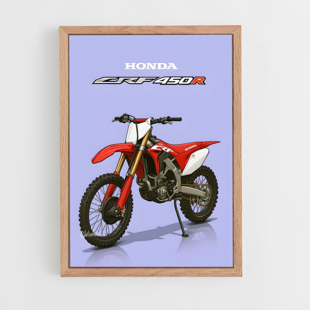 ap-honda crf250r-1 cadre Bois clair