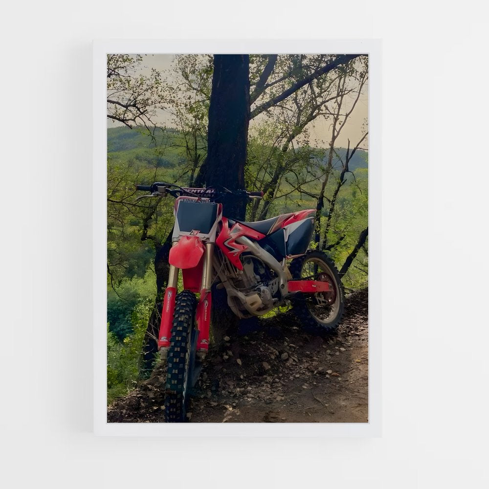 ap-honda crf250r-3 cadre Blanc