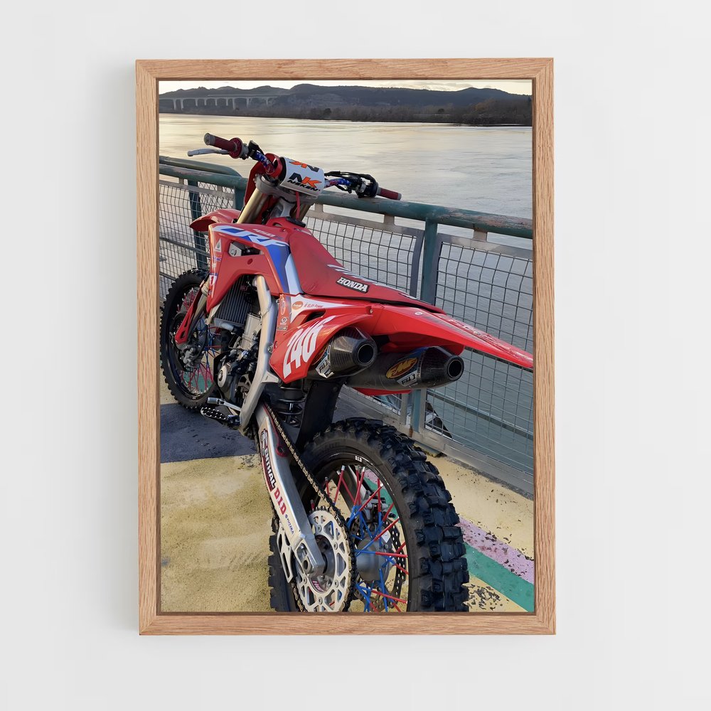 ap-honda crf250r-4 cadre Bois clair