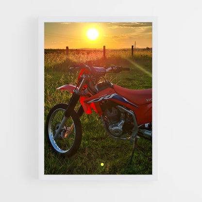 ap-honda crf250r-5 cadre Blanc