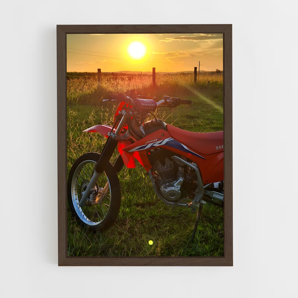 ap-honda crf250r-5 cadre Bois foncé
