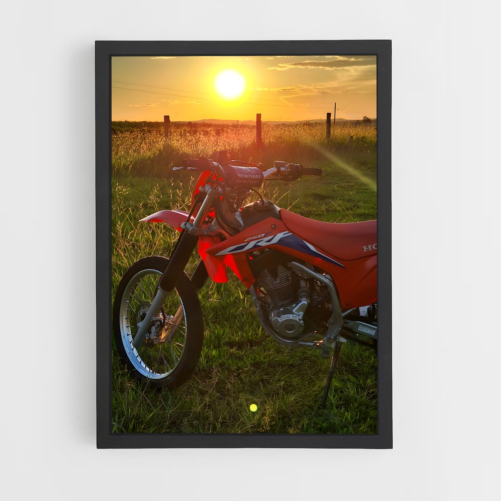 ap-honda crf250r-5 cadre Noir
