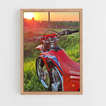 ap-honda crf250r-6 cadre Bois clair