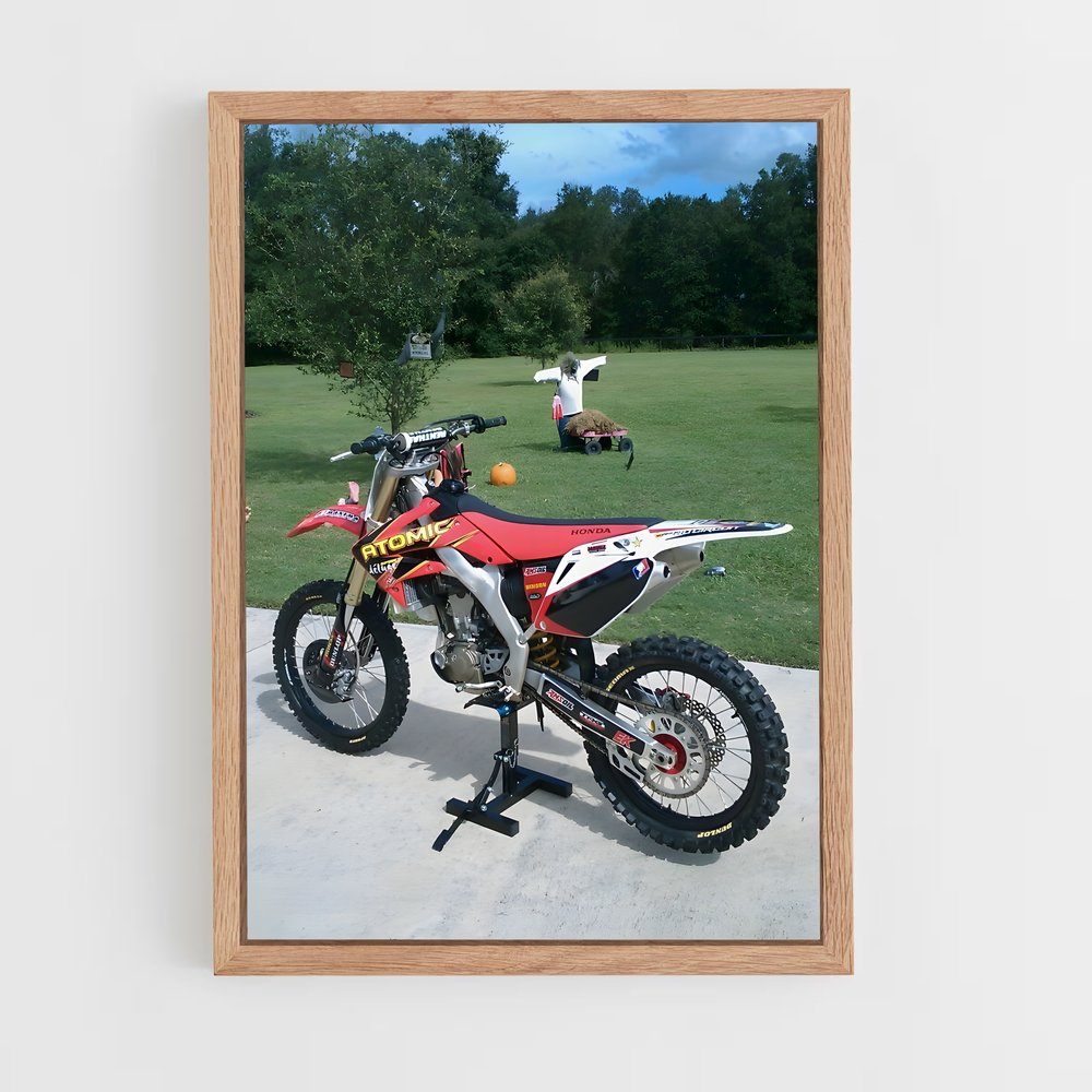 ap-honda crf250r-7 cadre Bois clair