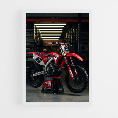 ap-honda crf450r-1 cadre Blanc