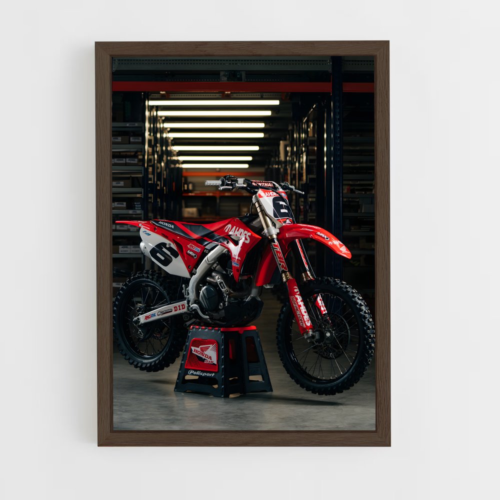 ap-honda crf450r-1 cadre Bois foncé
