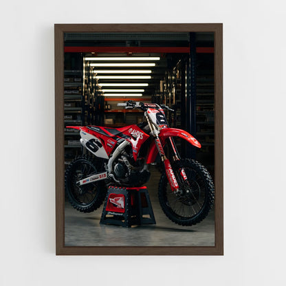 ap-honda crf450r-1 cadre Bois foncé
