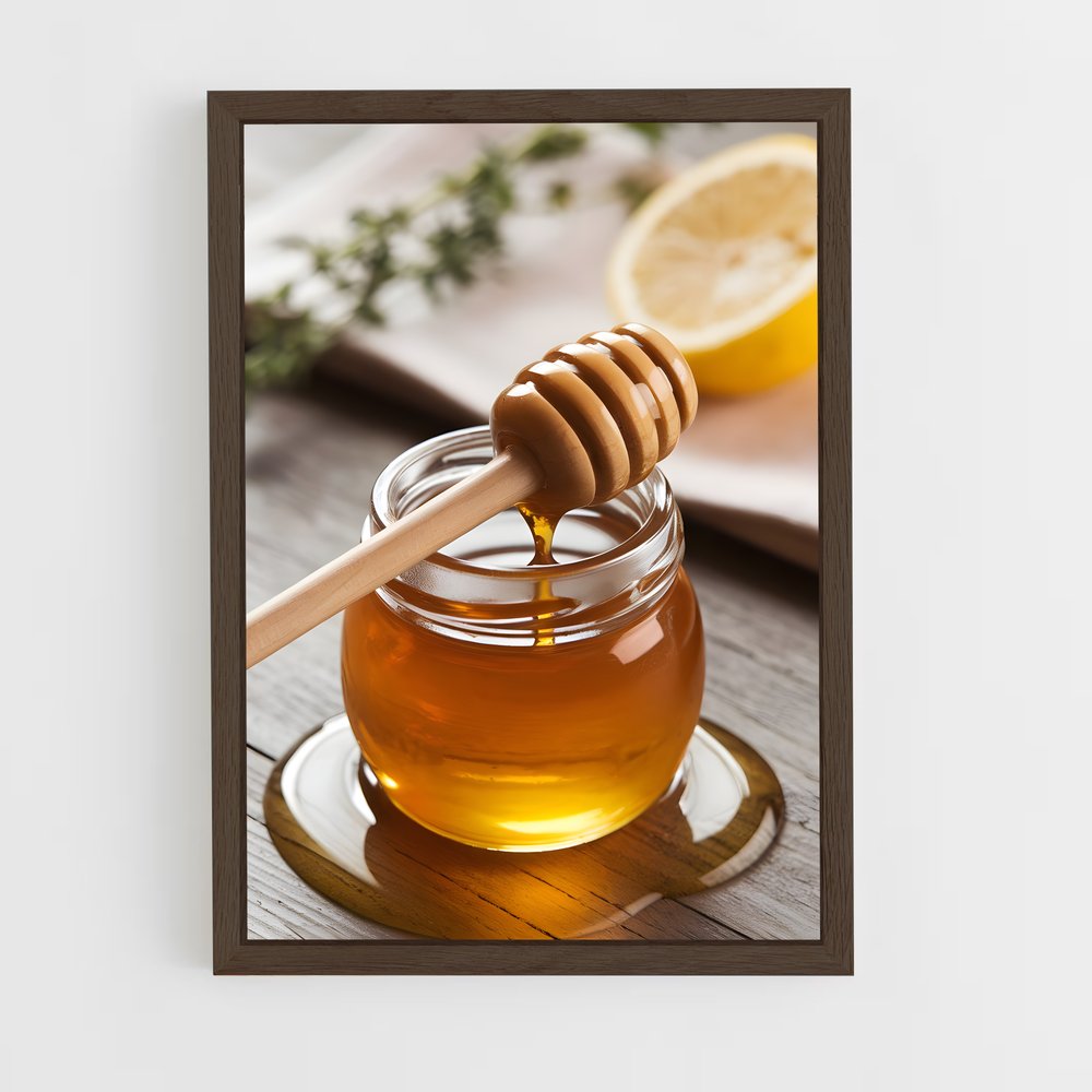 ap-honey-13 cadre Bois foncé