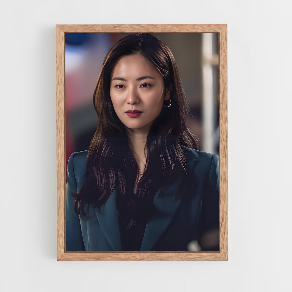 ap-hong cha young-1 cadre Bois clair