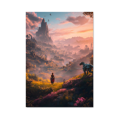 Poster Horizon Floral