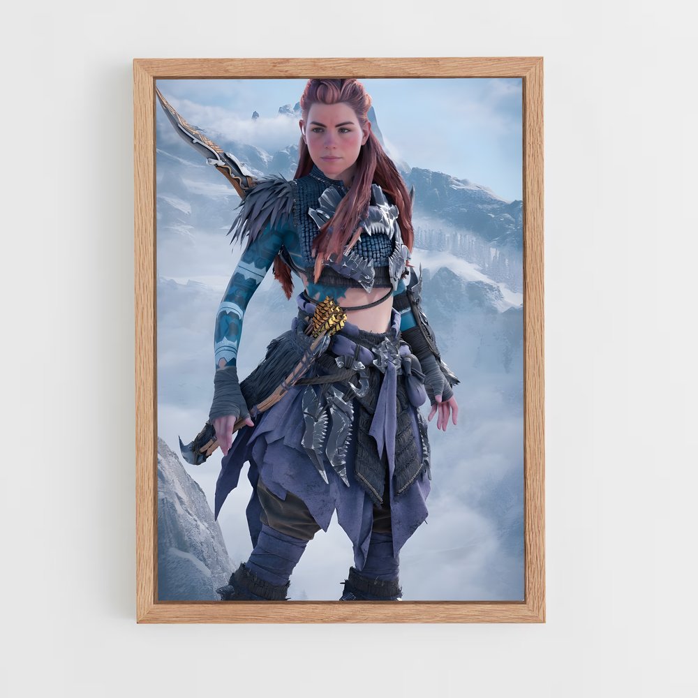 ap-horizon zero dawn-12 cadre Bois clair