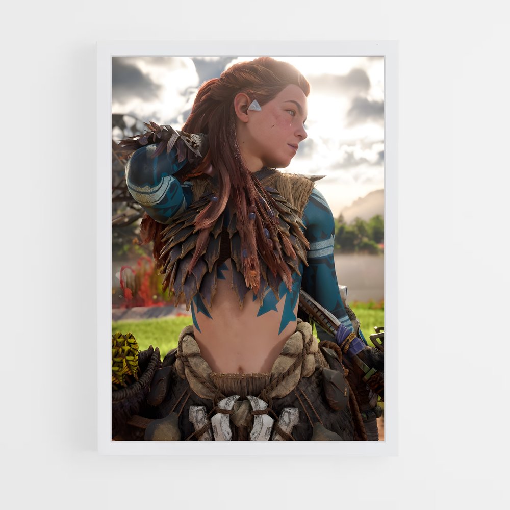 ap-horizon zero dawn-2 cadre Blanc