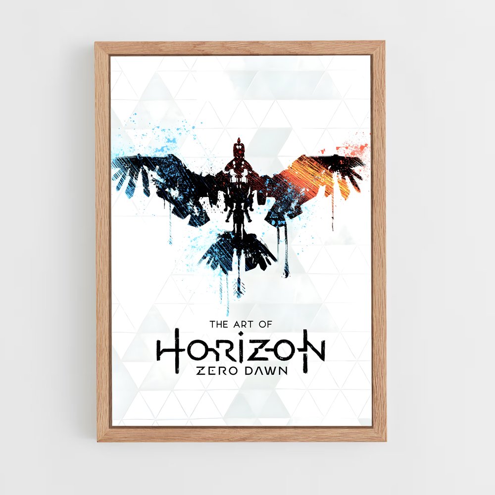 ap-horizon zero dawn-6 cadre Bois clair