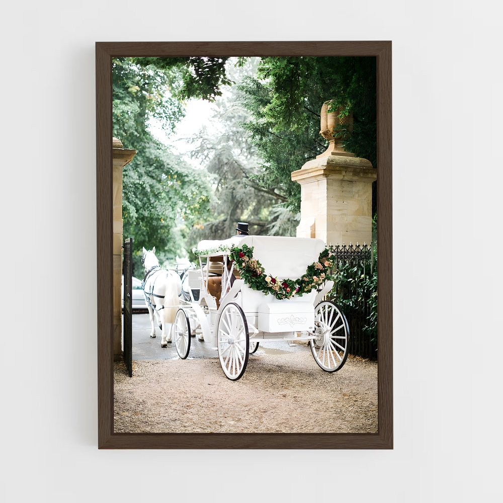ap-horse carriage-11 cadre Bois foncé