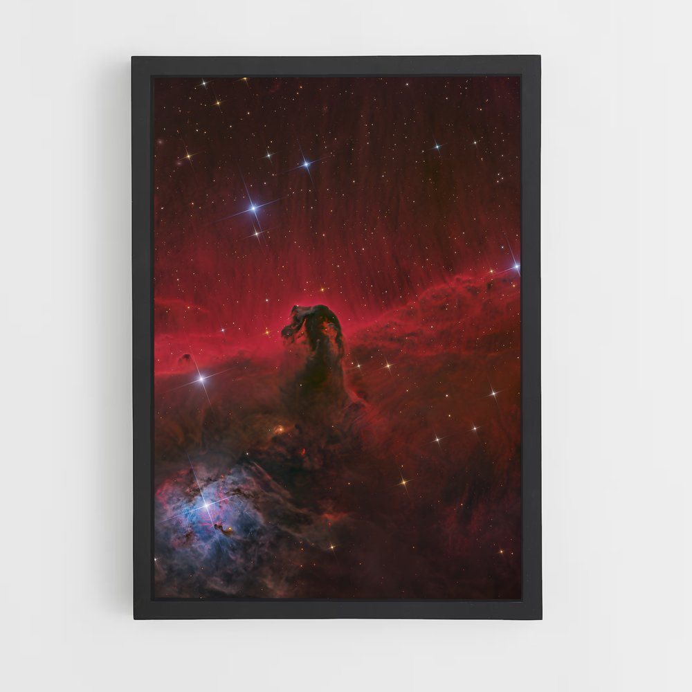 ap-horsehead nebula-1 cadre Noir