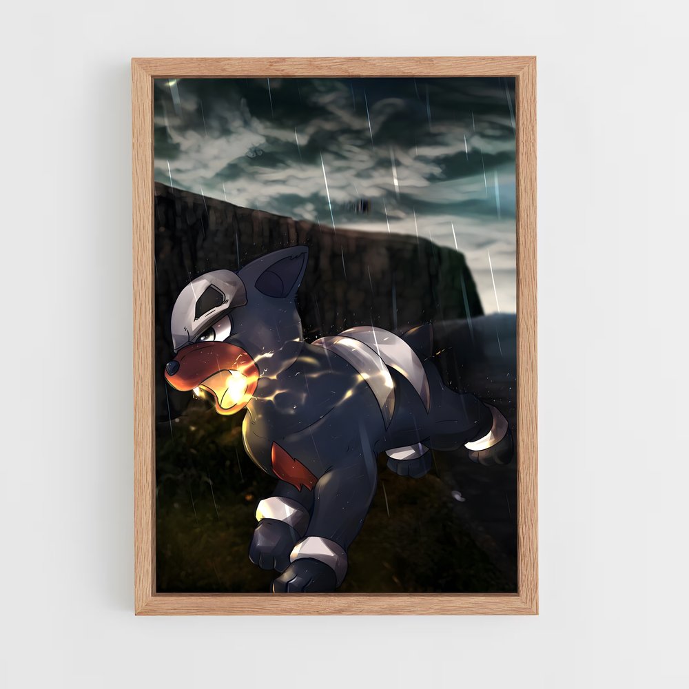 ap-houndour-1 cadre Bois clair