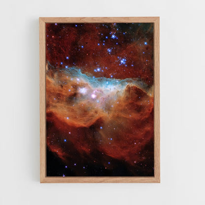 ap-hubble telescope-11 cadre Bois clair