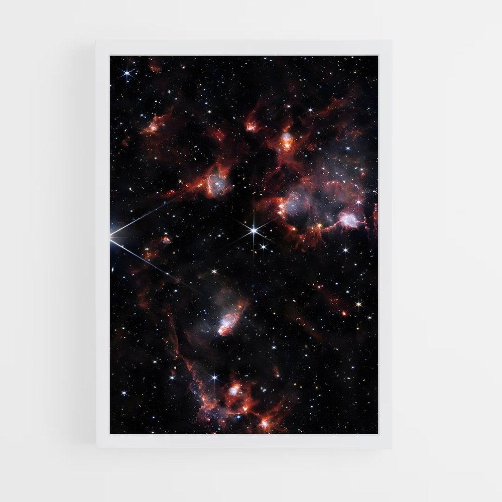 ap-hubble telescope-4 cadre Blanc