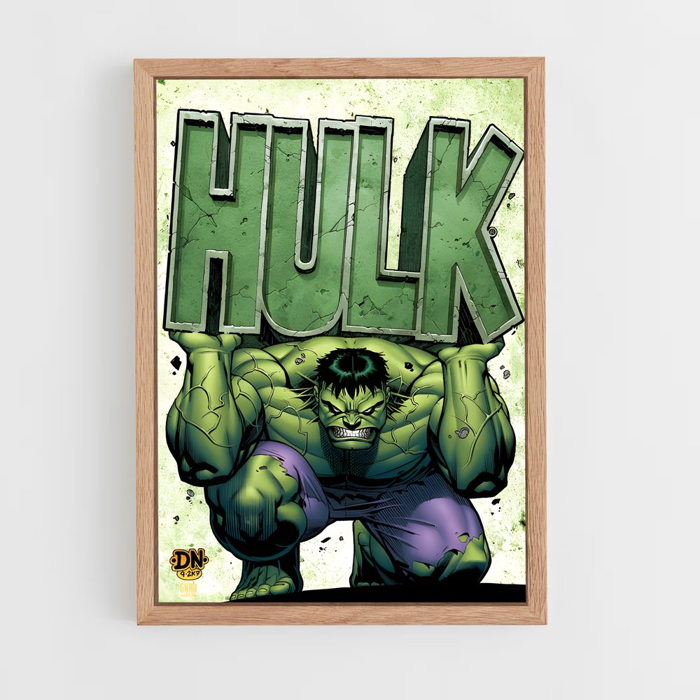 ap-hulk-12 cadre Bois clair