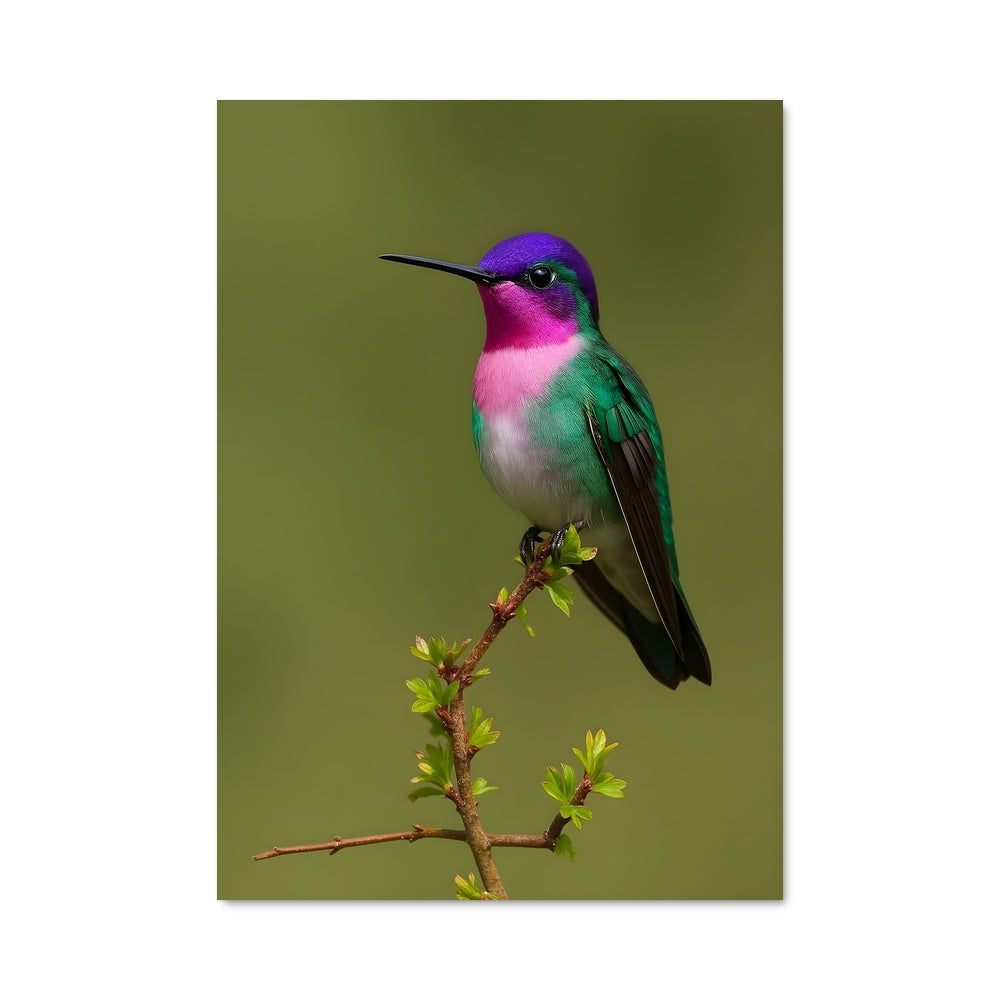 Poster Colibri Enchanté