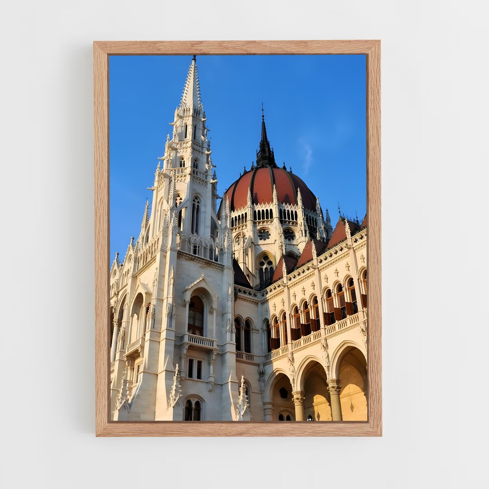 ap-hungarian parliament-4 cadre Bois clair