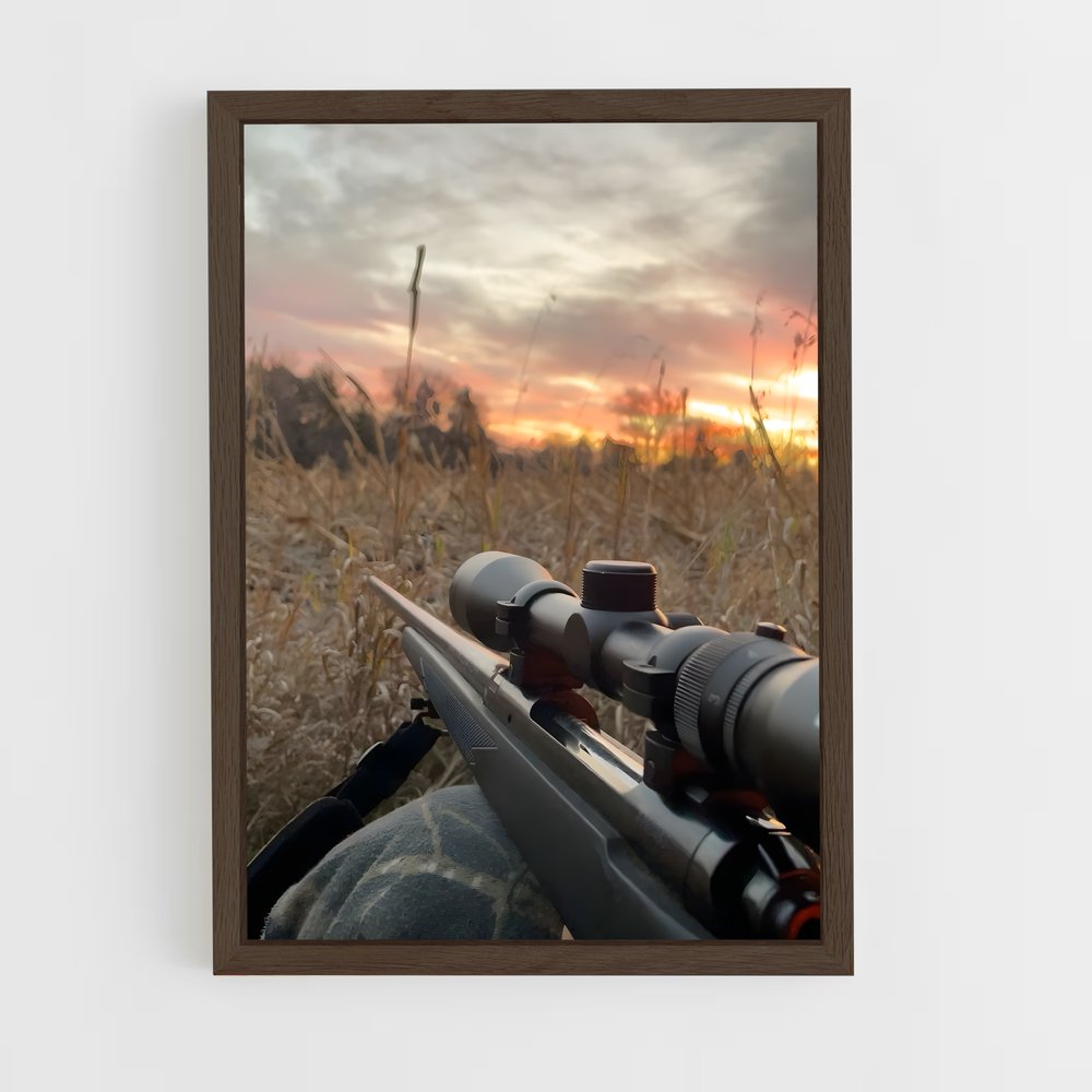 ap-hunter-1 cadre Bois foncé